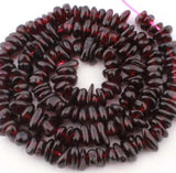 Garnet Beads, Gemstone Chips, Red Beads, January Birthstone, January Birthday,