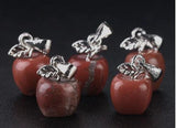 Gemstone Apple Pendants