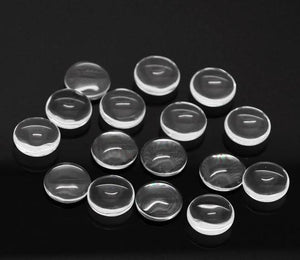 Glass Domes, 12mm Glass Domes 10mm,