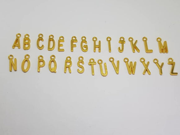 Initial Charms, Letter Charms, 