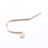 Light Gold Plated Earring Wire Hooks