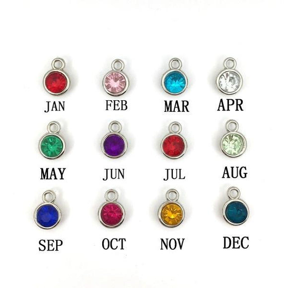 Mixed Birthstone Charms