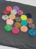Mixed Resin Druzy Cabochons - Size 12mm