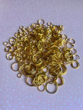 Silver or Gold Mixed Packs of Jump Rings