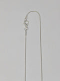 Silver Snake Necklace Chains, 16", 18", 20" 22", 24",