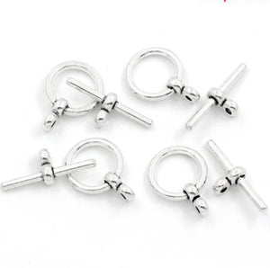 Silver Jewellery Toggle Clasps