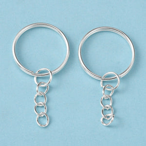 Silver Keyring Chains