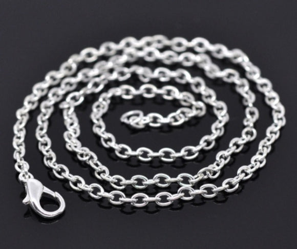 Silver Necklace Chains, 18 inches