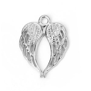 Silver or Gold Wing Charms