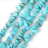 Turquoise Nugget Chips Strand