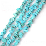 Turquoise Nugget Chips Strand
