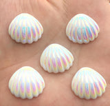 Shell Cabochons, Opalescent 20mm